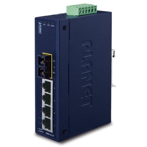   Switch   Switch indus IP30 4 ports 100Mbits 1FO SC -40/+75 ISW-511T